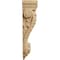 Ekena Millwork 4 1/2"W x 2 3/4"D x 10"H Small Farmingdale Acanthus Pilaster Corbel, Cherry COR04X02X10FRCH - alternate 3